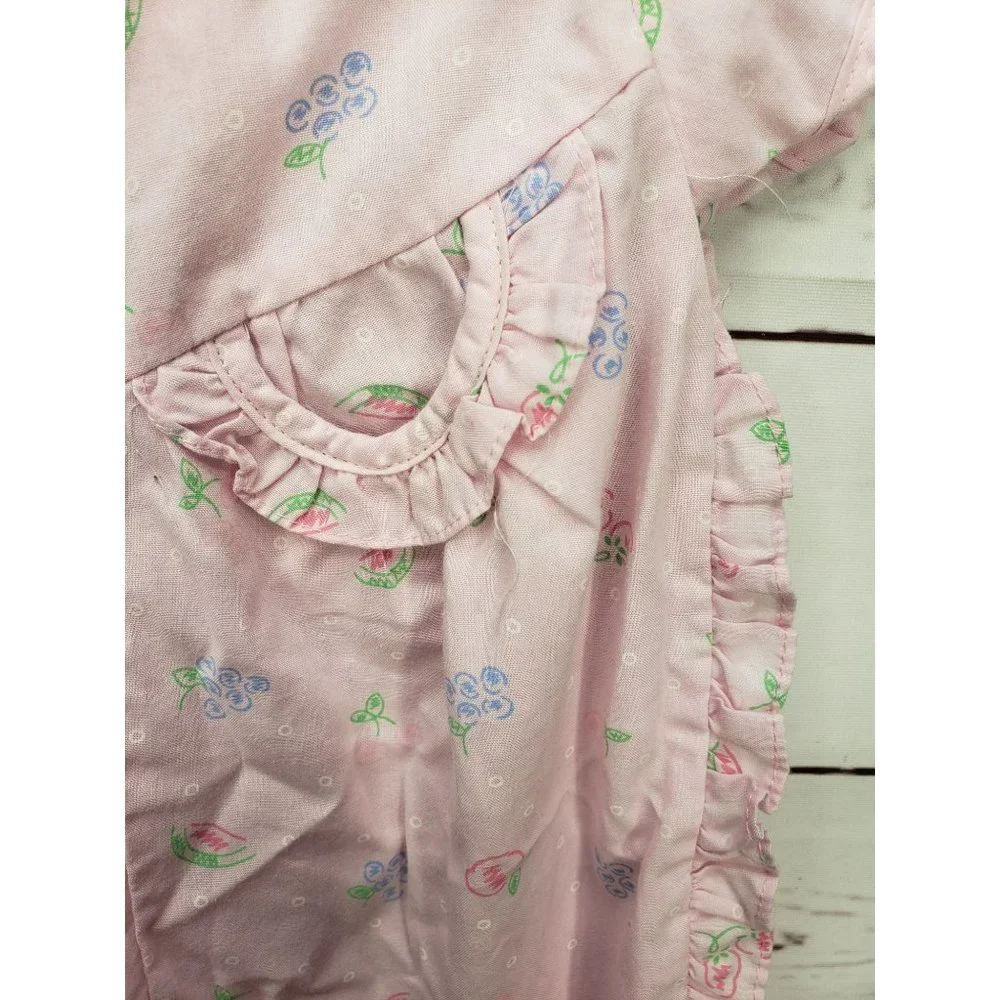 Mayfair Pink Floral 0-6‎ Months Baby Girl Romper